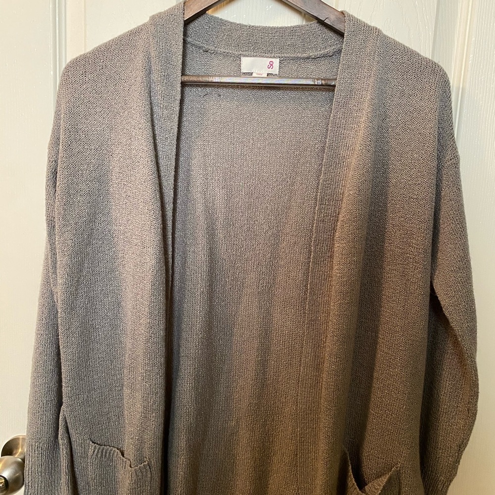 Grey Cardigan